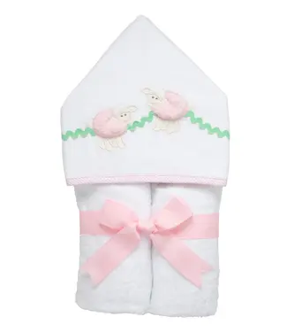 3 Marthas Pink Everykid Little Lamb Towel