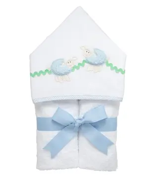 3 Marthas Blue Everykid Little Lamb Towel