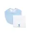 Blue Golf Bib & Burp Cloth Set