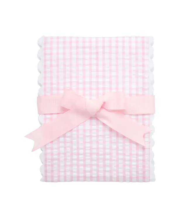Big Check Burp Cloth