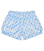 Iscream Blue Ditsy Plush Shorts