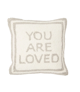 You Are Loved Square Decorative Pillow