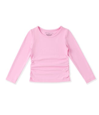 Swoon Baby Clothing Bubblegum Pink Ruched Top