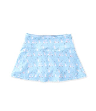 Swoon Baby Clothing Blue Fairway Tennis Skirt