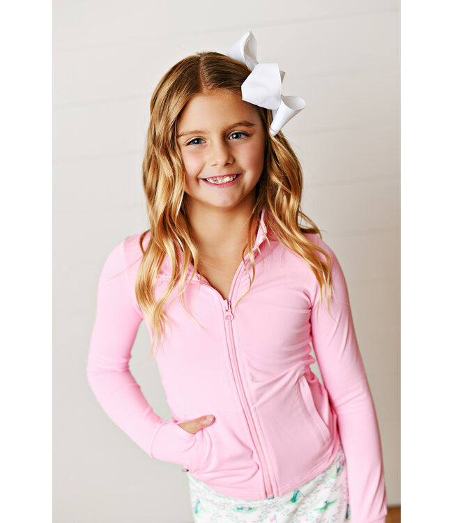 Bubblegum Pink Active Jacket