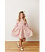 Pink Floral Smocked Dress