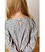 Blue Floral A-Line Dress