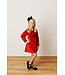 Red Velvet Bow Dress