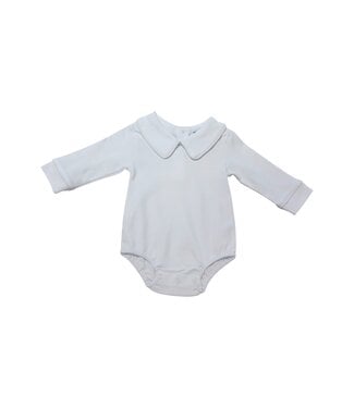 Three Sisters Boys White L/S Onesie