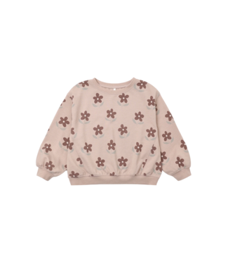 Rylee & Cru Daisy Rosewood Oversized Sweatshirt
