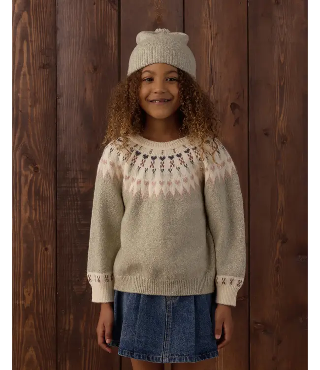 Sage Fair Isle Sweater