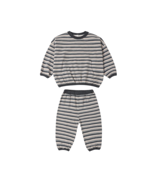 Rylee & Cru Blue Stripe Relaxed Set