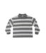 Midnight/Sage Stripe Rugby Polo