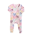 Pink Chicken Bright Multi Bows Bamboo Ruffle Romper
