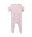 Pink Carnations Bamboo Ruffle Romper