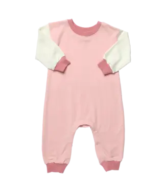 coop Pink Color Block Runaround Jumpsuit