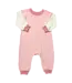 Pink Color Block Runaround Jumpsuit