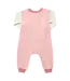 Pink Color Block Runaround Jumpsuit