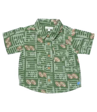 Pink Chicken Football Field Jack Shirt