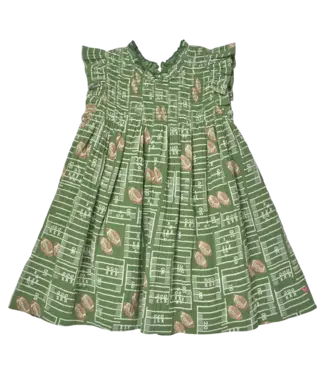 Pink Chicken Football Field Stevie Dress