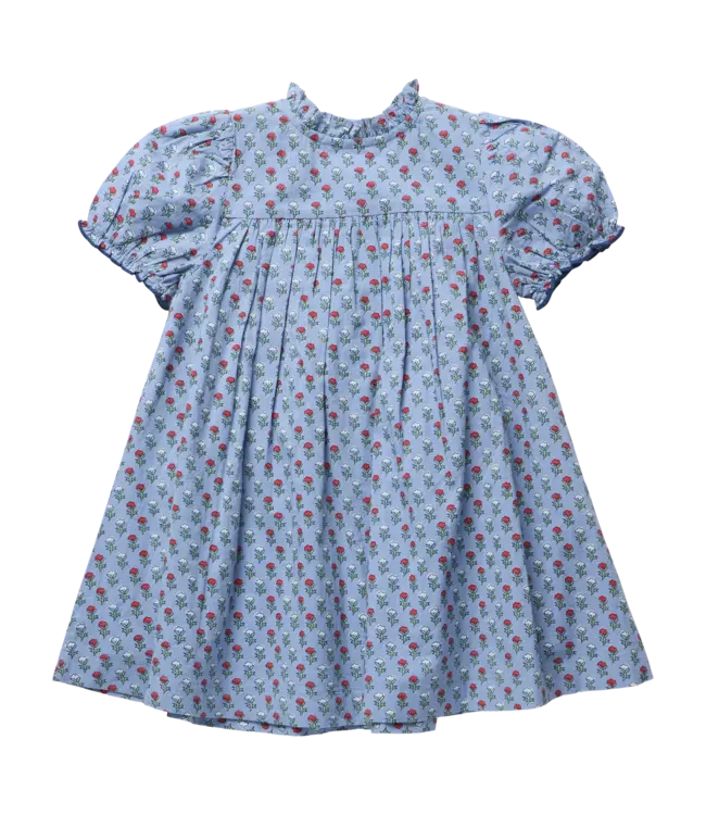 Light Blue Carnation Lucia Dress