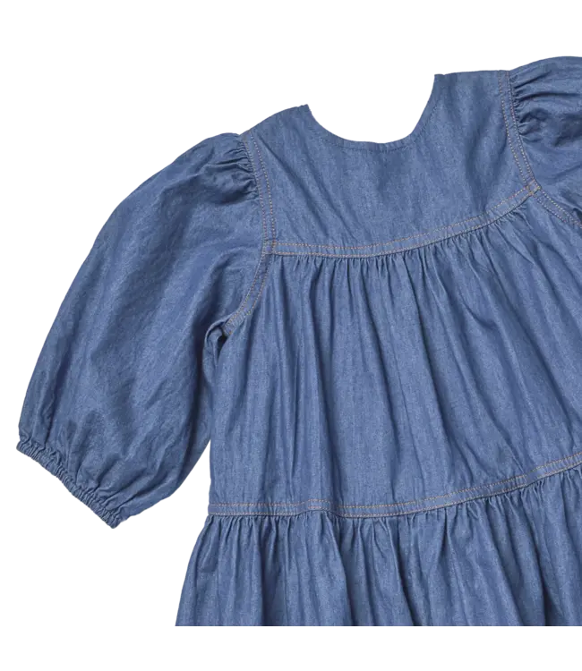 Chambray Sawyer Dress