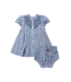 Pink Chicken Light Blue Carnation Lucia Dress Set
