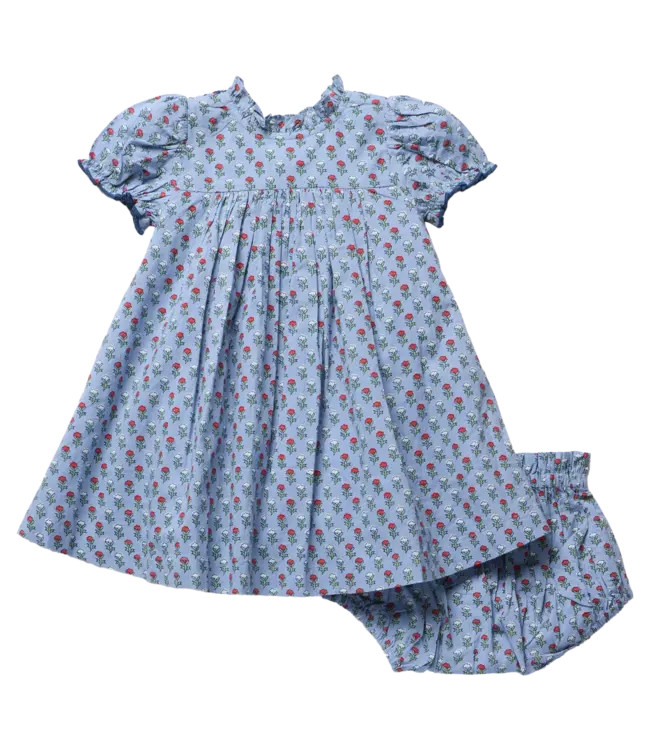 Light Blue Carnation Lucia Dress Set