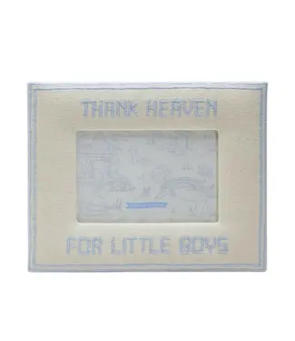 cupcakes & cartwheels Thank Heaven for Little Boys Picture Frame