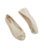 Beige/Gold Sweet Love Chrome Flat