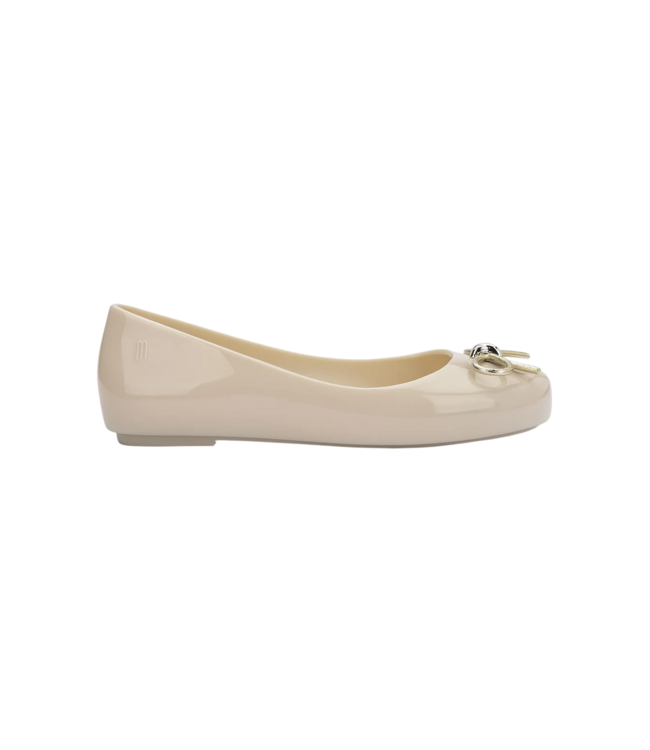 Beige/Gold Sweet Love Chrome Flat