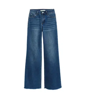 tractr Indigo Wide Leg Pants