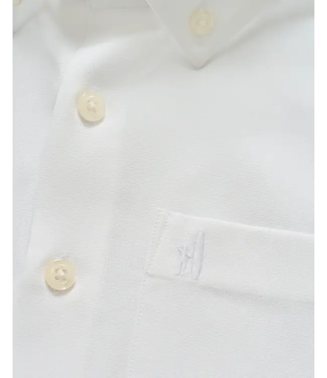 Travis White Button Down Shirt