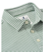 Buoy Green & White Stripe Jack Polo