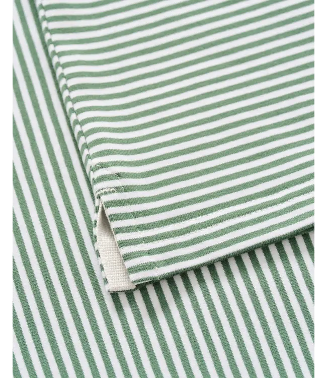 Buoy Green & White Stripe Jack Polo