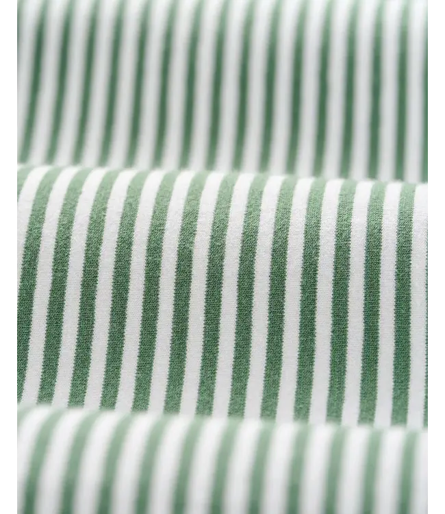 Buoy Green & White Stripe Jack Polo