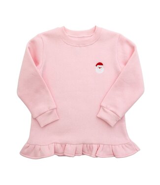 Itsy Bitsy Santa Ruffle Pullover