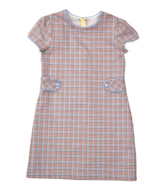 Funtasia Too Autumn Plaid Aline Dress