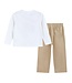 Football Truck Shirt & Brown Pants Set