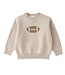 Lil Cactus Sand Beige Football Sweater