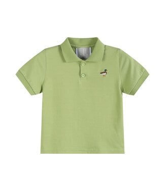 Lil Cactus Sage Green Mallard Polo Shirt