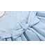 Light Blue Pumpkin Vine Smocked Dress
