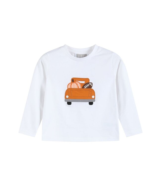 Football Truck Shirt & Brown Pants Set