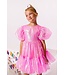 Crystal Pink Hologram Dress
