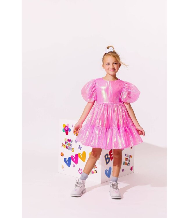 Crystal Pink Hologram Dress