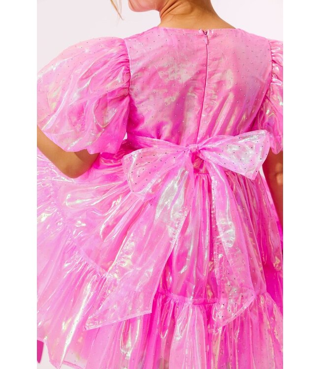 Crystal Pink Hologram Dress