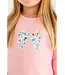 Sandpearl Pink/Fair St Floral Cassidy Comfy Puff Sleeve Crewneck
