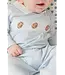 Little English Baby Boy's Blue Football Crochet Footie