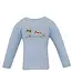 Anavini Light Blue Knit Hunting Dog T-Shirt