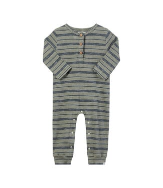 Me & Henry Sage Ribbed Mason Henley Romper